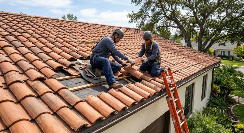 Clay Roof Leak Repair