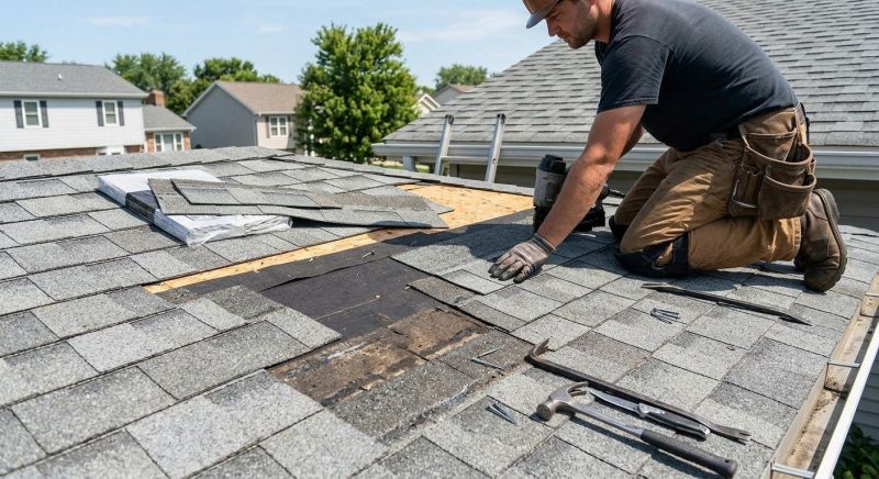 Composite Roof Repair