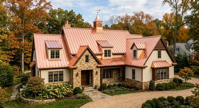 Copper Roof Repair