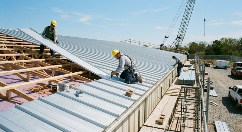 Aluminum Roof Installation in Gaithersburg, MD
