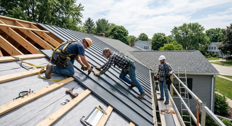 Aluminum Roof Installation in Sterling, VA