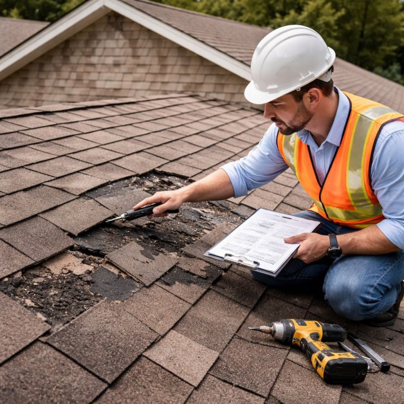 Asphalt Roof Inspection in Shepherdstown, WV