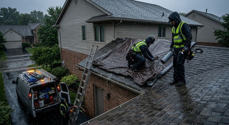 Asphalt Roof Leak Repair in Round Hill, VA