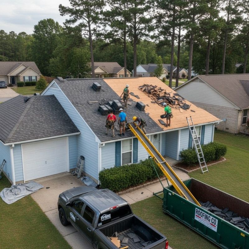 Asphalt Roof Replacement in Hamilton, VA