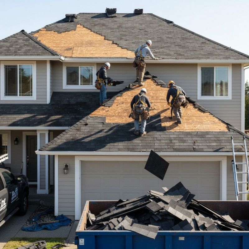 Asphalt Roof Replacement in Herndon, VA