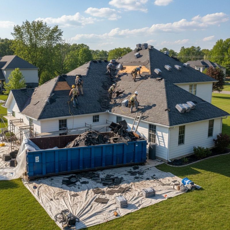 Asphalt Roof Replacement in Leesburg, VA