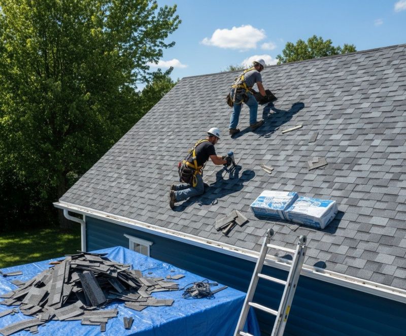 Asphalt Roof Replacement in Middleburg, VA