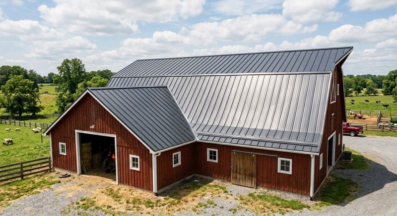 Barn Roof Replacement in Falling Waters, WV
