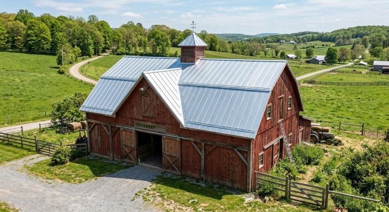 Barn Roof Replacement in Jefferson County, WV
