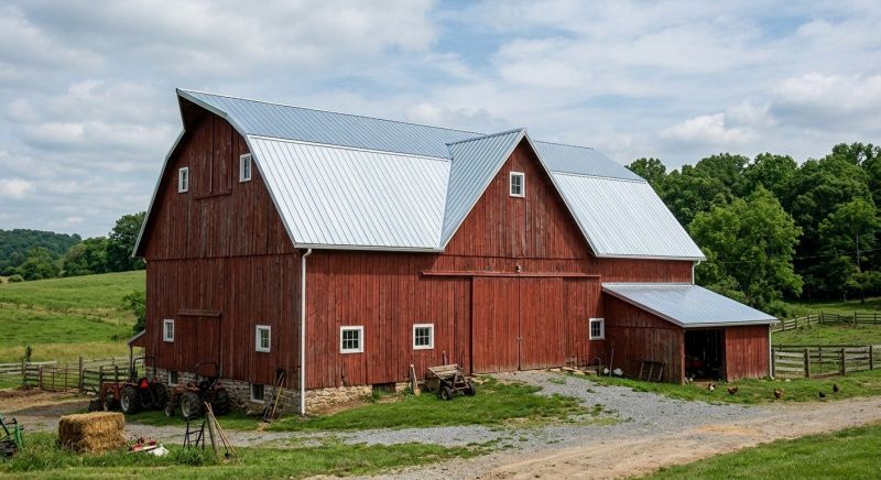Barn Roof Replacement in Poolesville, MD