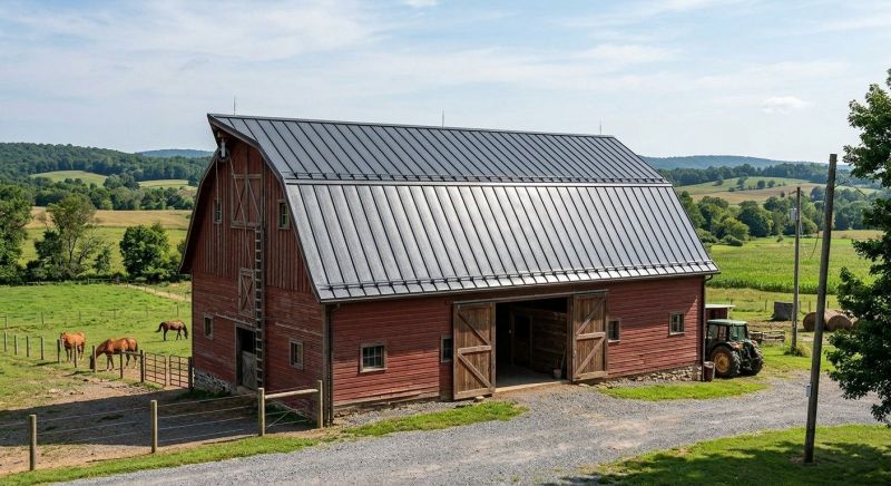 Barn Roof Replacement in Sharpsburg, MD