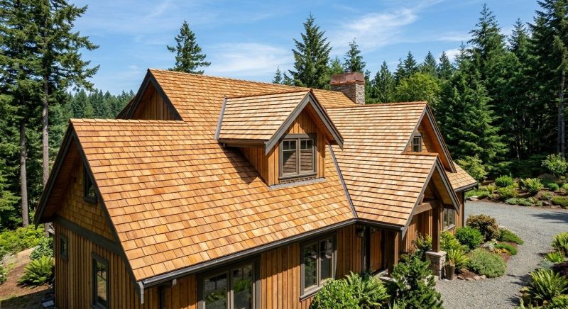 Cedar Roof Installation in Jefferson, MD