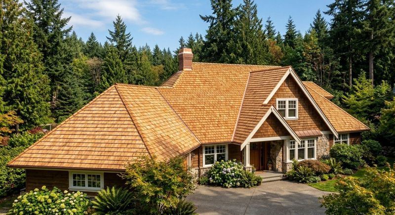 Cedar Roof Installation in Lovettsville, VA