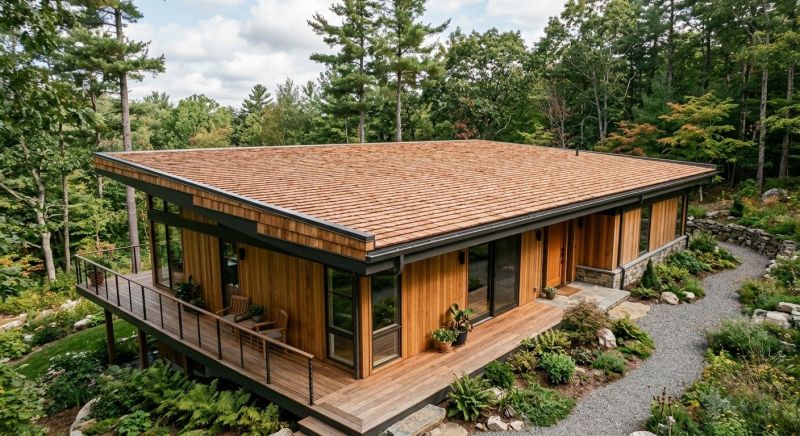 Cedar Shake Roof Construction in Clarksburg, MD
