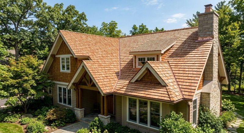 Cedar Shake Roof Construction in Kearneysville, WV