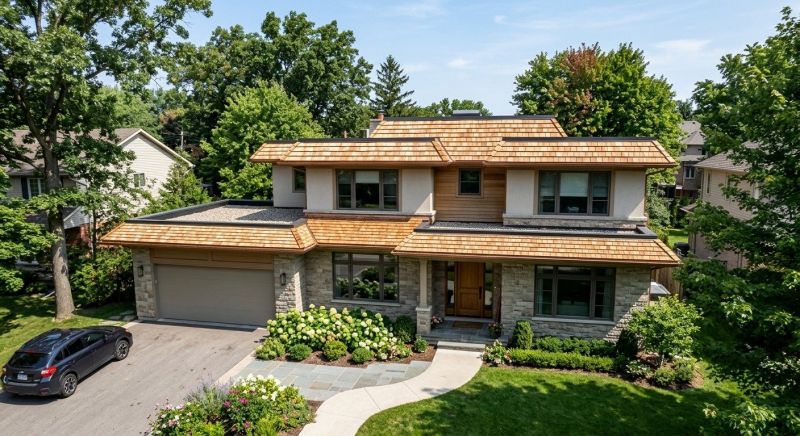 Cedar Shake Roof Construction in Sterling, VA