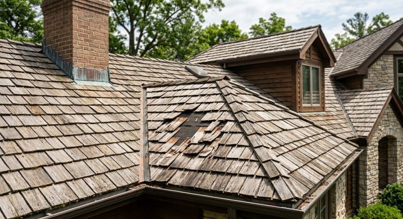 Cedar Shake Roof Repair in Keedysville, MD