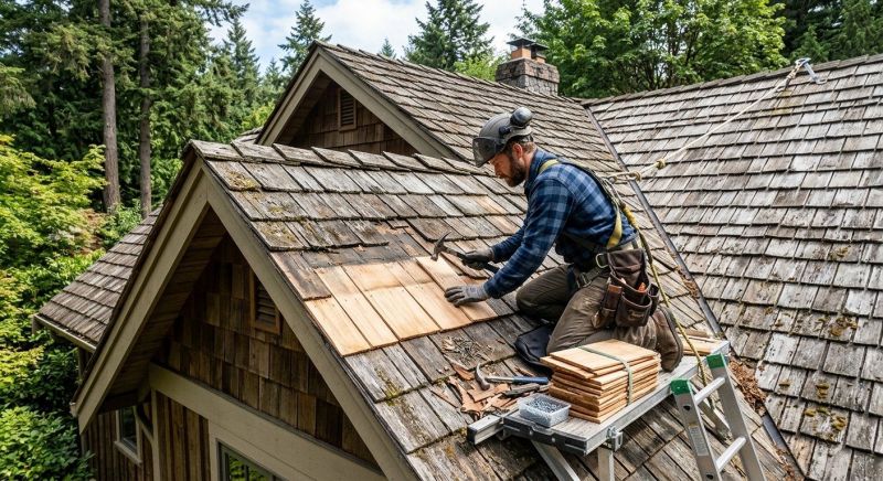 Cedar Shingles Repair in Williamsport, MD