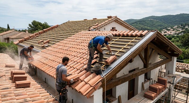 Clay Roof Installation in Berryville, VA