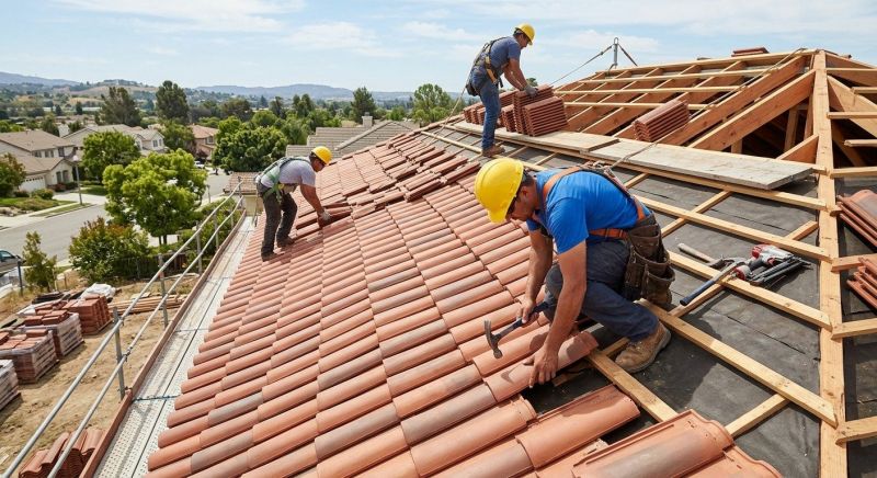 Clay Roof Installation in Clarke County, VA