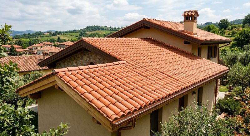 Clay Roof Installation in Poolesville, MD