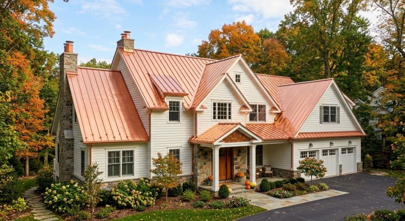 Copper Roof Replacement in Lovettsville, VA