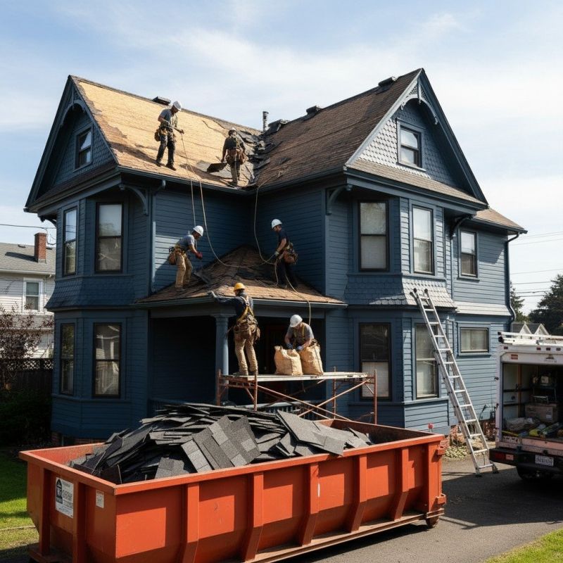 Damaged Roof Replacement in Lovettsville, VA