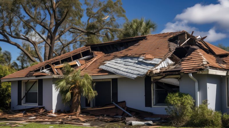 Damaged Roof Replacement in Middleburg, VA