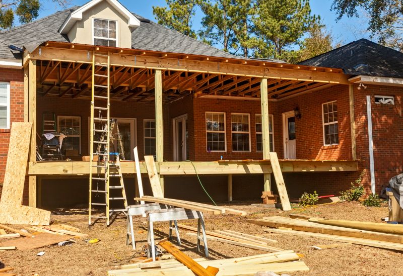 Deck Roof Construction in Lovettsville, VA