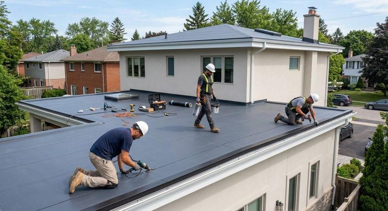 Flat Roof Installation in Aldie, VA