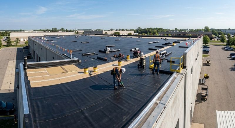 Flat Roof Installation in Jefferson County, WV