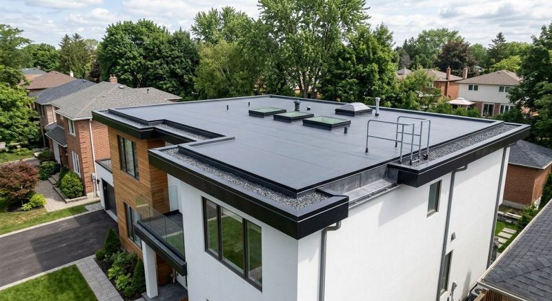 Flat Roof Installation in Poolesville, MD