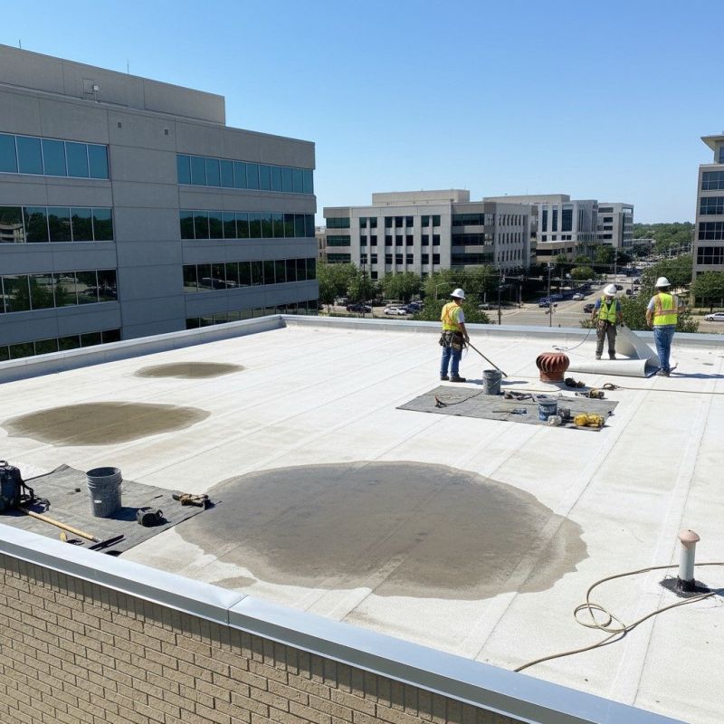Flat Roof Repair in Clarksburg, MD