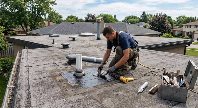 Flat Roof Repair in Frederick County, MD