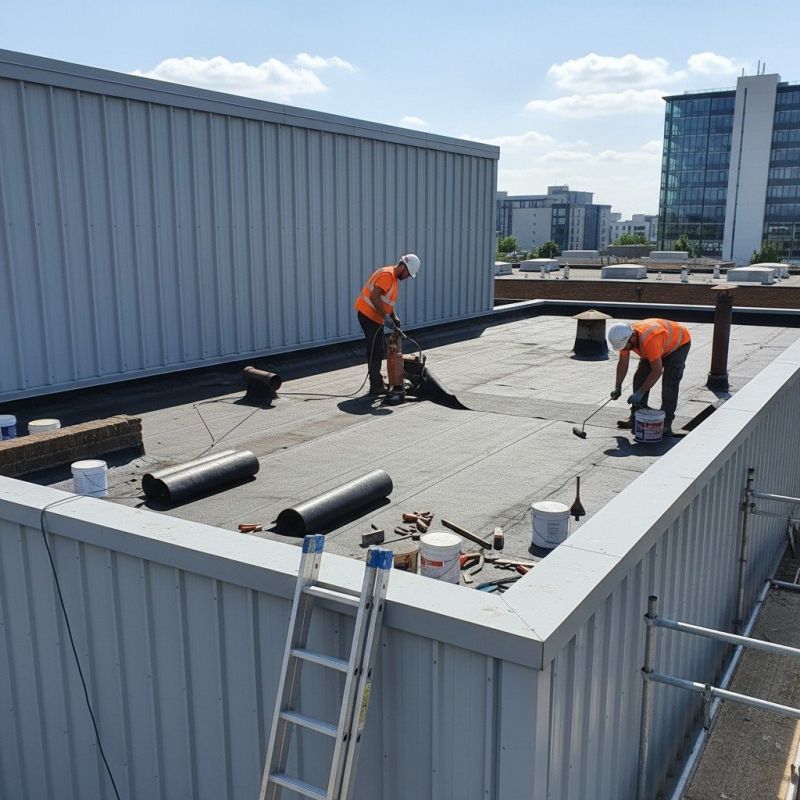 Flat Roof Repair in Round Hill, VA