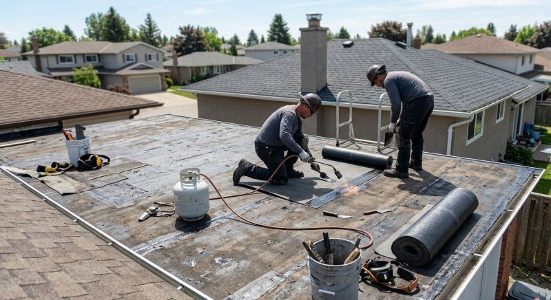 Flat Roof Repair in Shepherdstown, WV