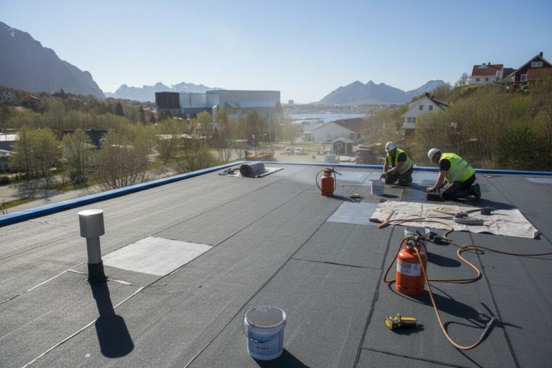 Flat Roof Replacement in Aldie, VA