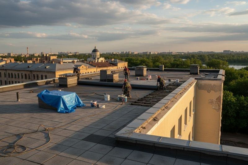 Flat Roof Replacement in Hamilton, VA