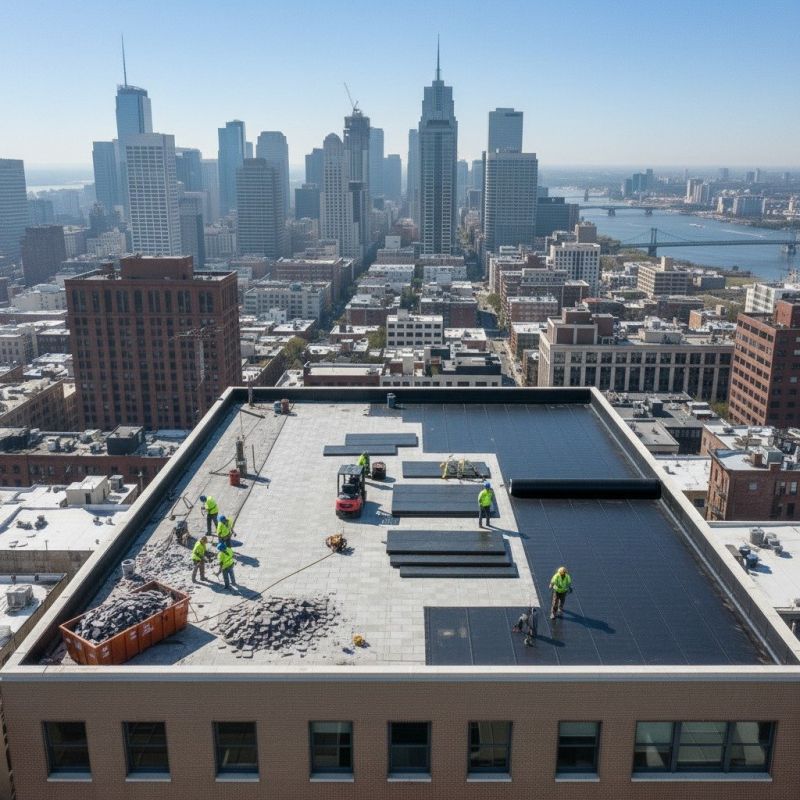 Flat Roof Replacement in Middletown, MD