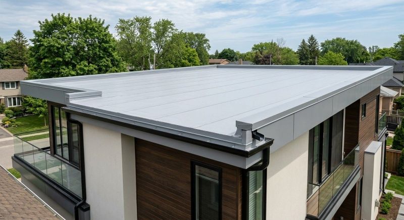 Flat Roof Replacement in Poolesville, MD
