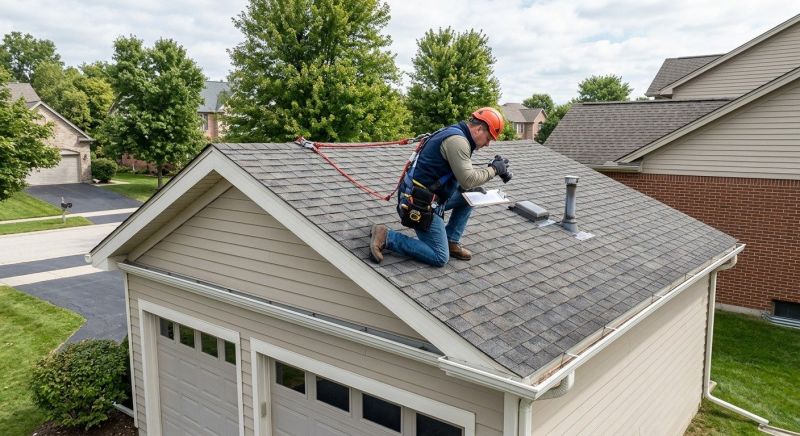 Garage Roof Inspection in Lovettsville, VA