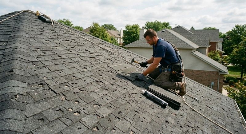 Hail Damage Roof Repair in Middletown, MD