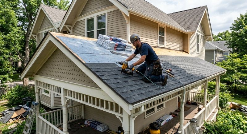 House Roof Installation in Frederick County, MD