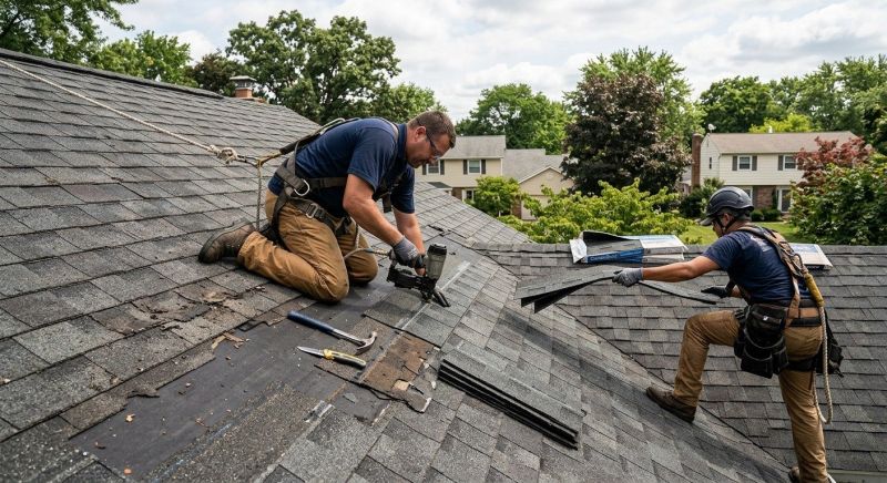 House Roof Repair in Middletown, MD