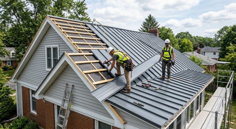 Metal Roof Installation in Frederick County, MD