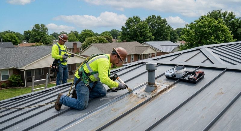 Metal Roof Repair in Jefferson, MD