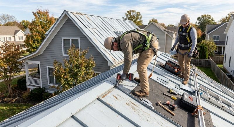 Metal Roof Repair in Upperville, VA