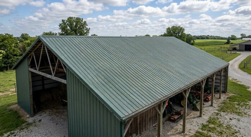 Pole Barn Roof Repair in Frederick, MD