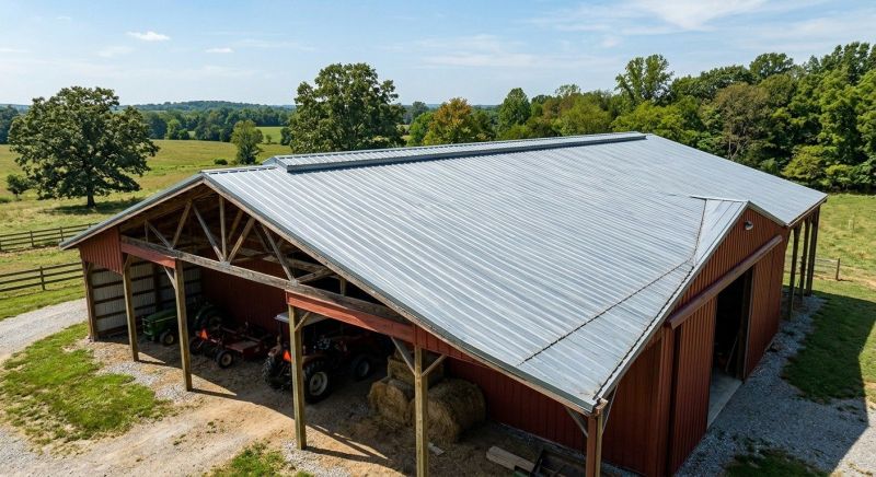 Pole Barn Roof Repair in Stephenson, VA