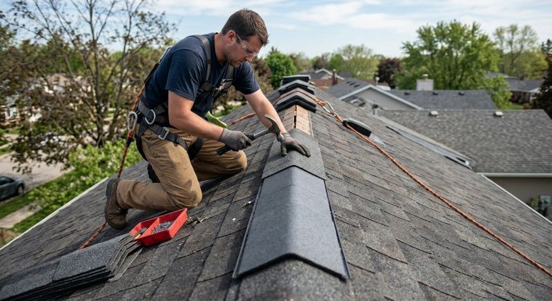 Ridge Cap Replacement in Lovettsville, VA